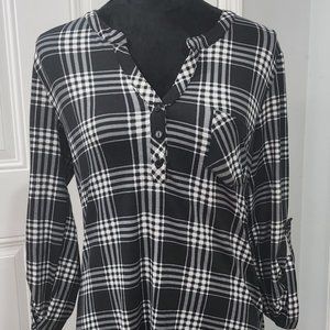 Nadine West - DNA Couture - Black and White Top - Large